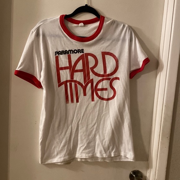 PARAMORE Tops - PARAMORE Hard Times Tee